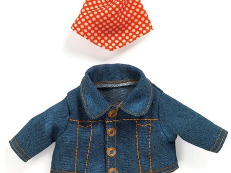 Djeco Pomea, Doll Clothes - Blue Jacket Cheap