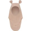 Huttelihut Mahogany Rose Balaclava Ears Cotton Fleece For Cheap