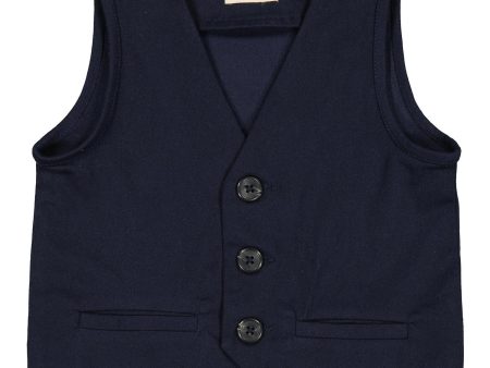 MarMar Chino Twill Outer Space Jason Vest Sale