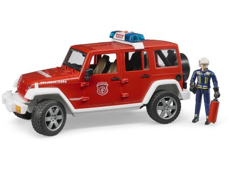 Bruder Jeep Wrangler Unlimited Rubicon Fire Department on Sale