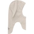 Huttelihut Camel Melange Balaclava Ears Cotton Rib Hot on Sale