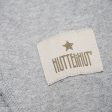 Huttelihut Light Grey Melange Balaclava Ears Cotton Rib Fashion