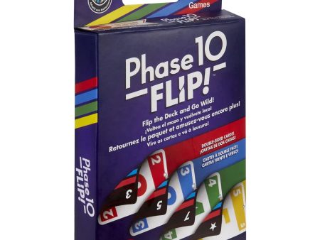 Mattel Games Phase 10 Flip For Discount