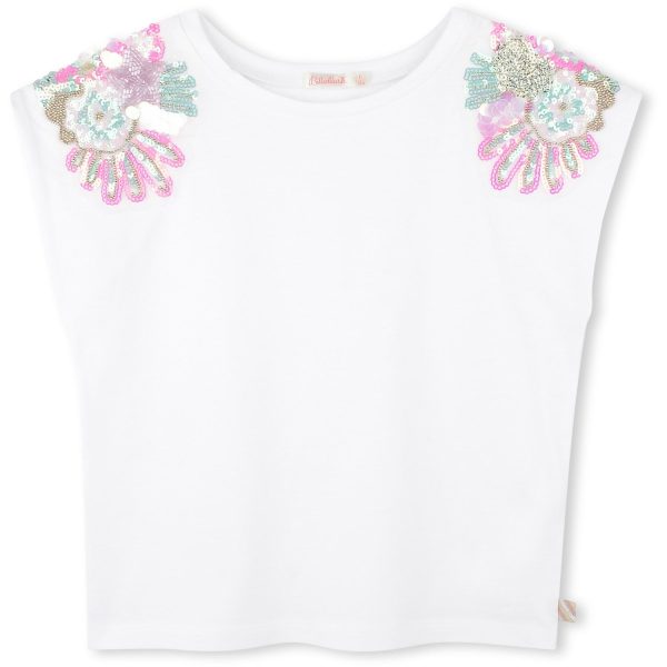 Carlieblush White T-Shirt Cheap