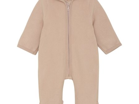 Huttelihut Mahogany Rose Pram Suit Ears Cot. Fleece Online Hot Sale