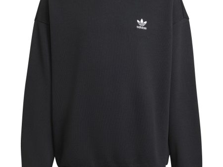 adidas Originals Black Boyfriend Crew Sweatshirt Online now