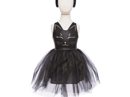 Great Pretenders Black Cat Dress and Headpiece For Discount