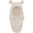 Huttelihut Camel Melange Balaclava Ears Cotton Fleece Online Hot Sale