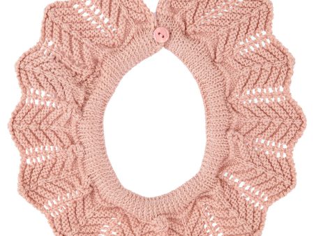 Cóndor Old Pink Link Stitch Openwork Collar Supply