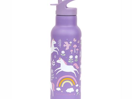 A Little Lovely Company Unicorn Dreams Xl Stainless Steel Drink Bottle Online Sale