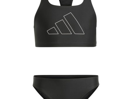 adidas Originals Black White Big Bars Bikini Gy on Sale