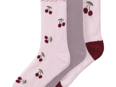 Name It Winsome Orchid Bitta 3-Pack Socks For Cheap