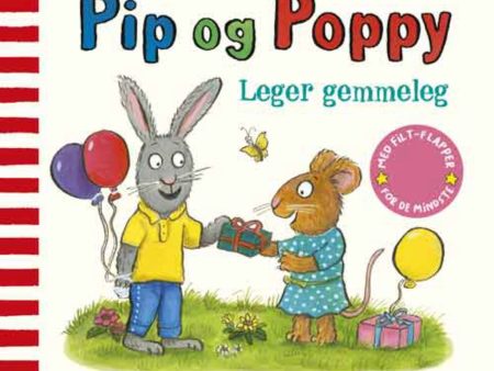 Ballen Pip Og Poppy Leger Gemmeleg (Med Filtflapper) Sale