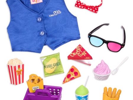 Our Generation Doll Accessories - Cinema Snacks For Sale