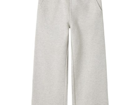 Name It Light Grey Melange Sija Wide Sweatpants Online Sale