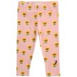 Bobo Choses Light Pink Sunflower All Over Leggings Online Sale