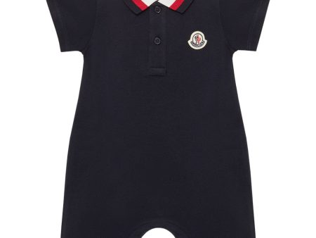 Moncler Navy Romper Supply