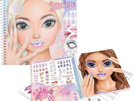 TOPModel Dress Me Up Face Sticker Book Online Hot Sale