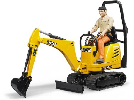 Bruder JCB Micro excavator 8010 CTS and construction work For Cheap