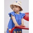 Bobo Choses Blue Morning Egg Ruffle Dress Sale