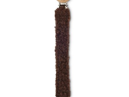 Smallstuff brown Knitted dummychain, bouclé merino wool Sale