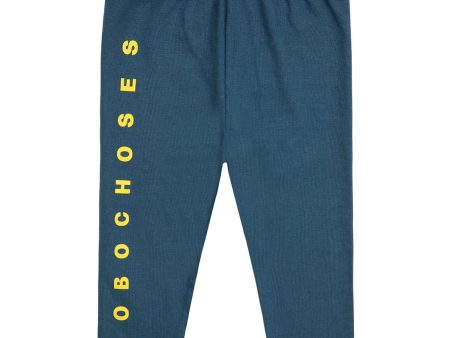 Bobo Choses Midnight Blue Baby Bobo Choses Navy Leggings For Cheap