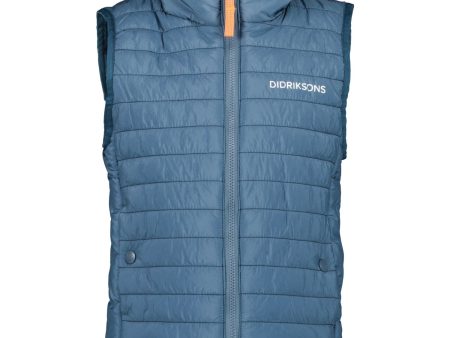 Didriksons True Blue Pion Kids Vest Discount