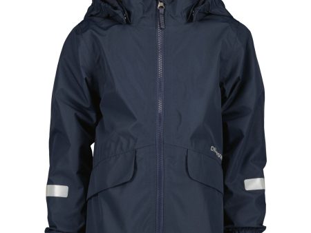 Didriksons Navy Norma Kids Jacket For Discount