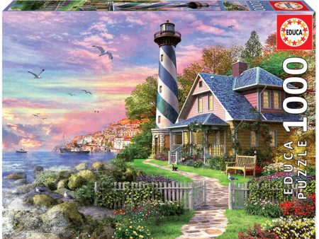 Educa Puzzle 1000 Lighthouse At Rock Bay Discount