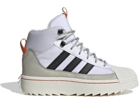 adidas Originals White Core Black Putty Grey Superstar Winter Trek J Boots Online Hot Sale