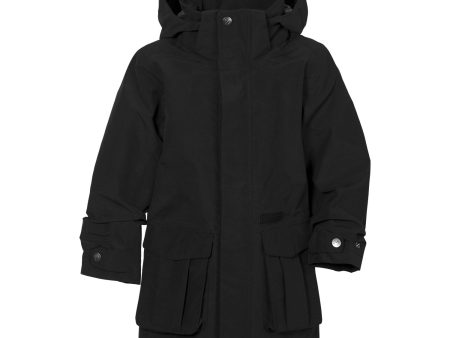 Didriksons Black Timo Kids Jacket Online Sale