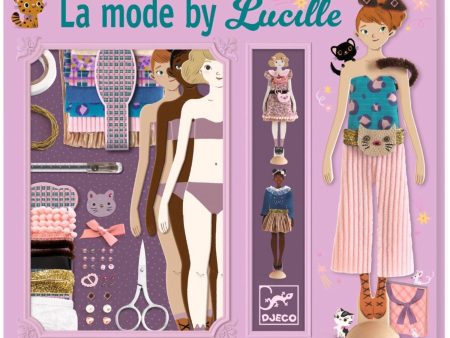 Djeco Paper Dolls, Fashion by Lucille For Sale