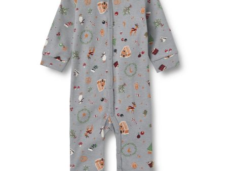 Wheat Cloudy Sky Holiday Jumpsuit Bendji Cheap