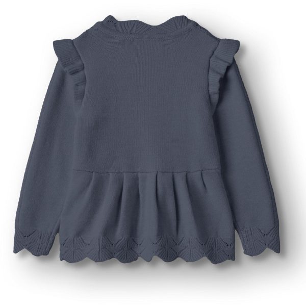 Fliink Insignia Blue Alilly Peplum Pullover Online