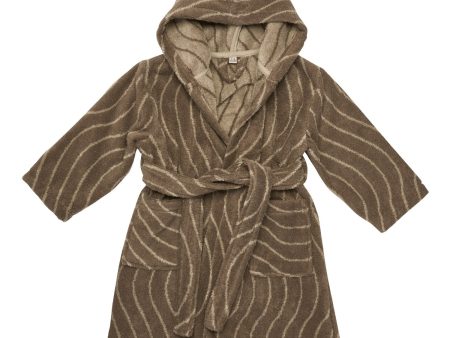 Leander Mocca Bathrobe Woodland Fashion