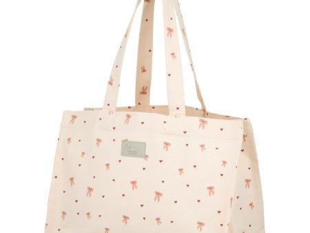 Cam Cam Copenhagen Bows Canvas Tote Bag For Sale