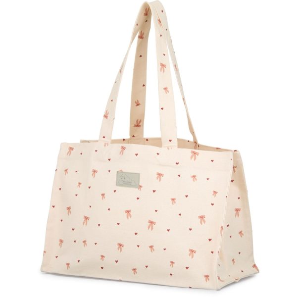 Cam Cam Copenhagen Bows Canvas Tote Bag For Sale