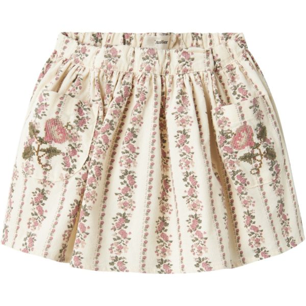 Lil Atelier Turtledove Tala Loose Skirt Hot on Sale