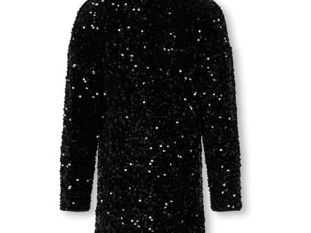 kids ONLY Black Confidencels Sequins Dress Online