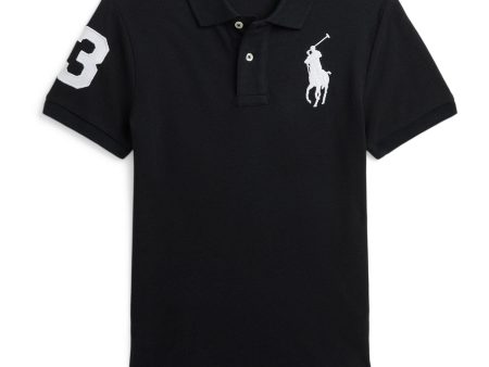 Polo Ralph Lauren Polo Black Slim Polo T-Shirt Discount