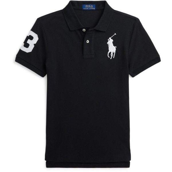 Polo Ralph Lauren Polo Black Slim Polo T-Shirt Discount