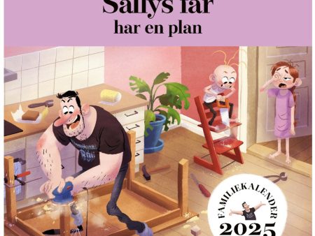 Forlaget Carlsen Sallys far har en plan - Familiekalender 2025 Supply