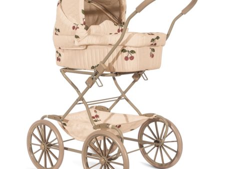 Konges Sløjd Ma Grande Cerise Pink Glitter Doll Pram For Discount