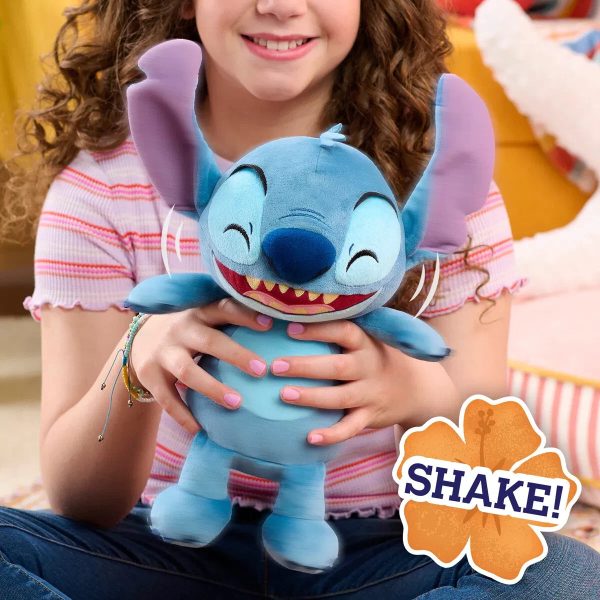 Disney Stitch Crack Me Up Feature Plush 28cm Hot on Sale