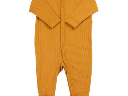 Joha Wool Yellow Nightsuit 2i1 Fod Basic For Sale