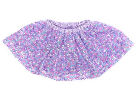 Great Pretenders Purple Party Sequins Skirt Sale