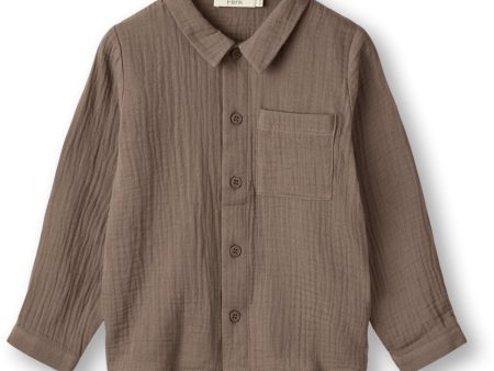 Fliink Pine Bark Elmo Ls Shirt on Sale