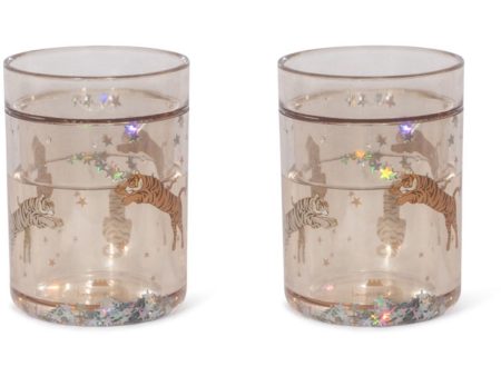 Konges Sløjd Roar 2 Pack Glitter Cups Supply