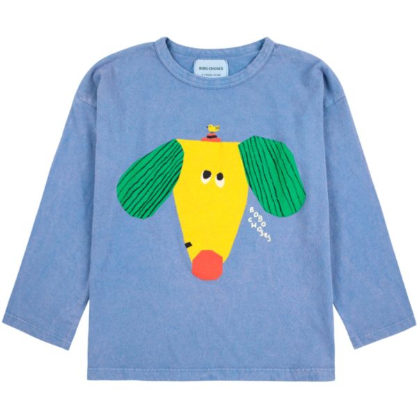 Bobo Choses Blue Happy Dog Blouse Cheap