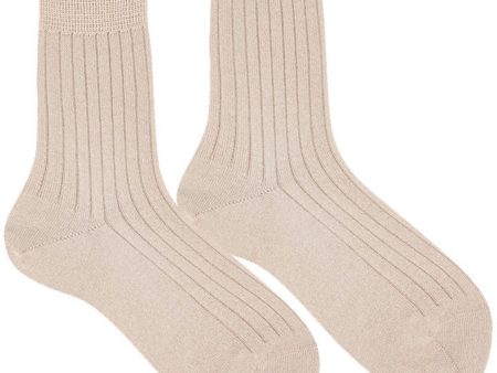 Cóndor Nature Extrafine Merino Wool Rib Socks For Discount